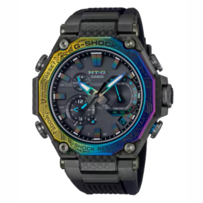 Casio G-Shock MT-G Series x City-inspired Rainbow IP Etched Bezel MTG-B2000YR-1ADR Limited Edition